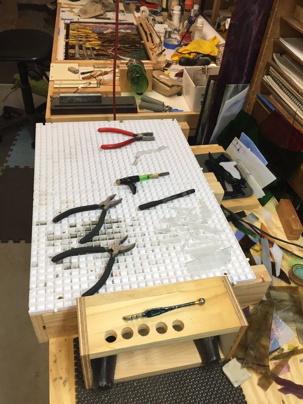 glass cutting board