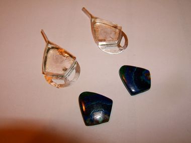 earings almost done