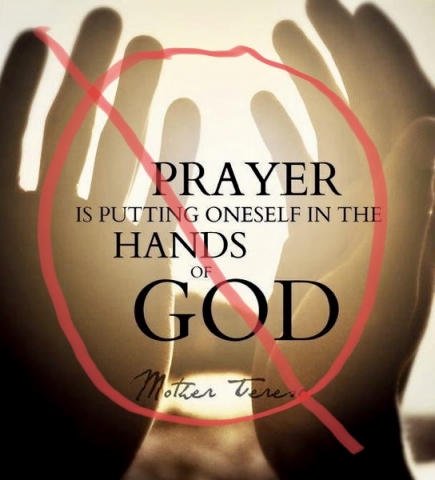 Meditation is NOT Prayer